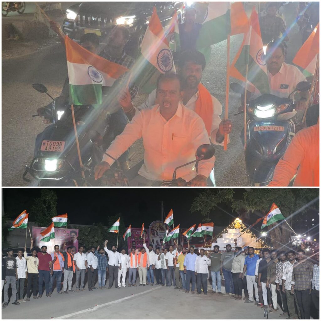 *దేశభక్తి ప్రతి భారతీయుడి బాధ్యత.. జాతీయ ఐక్యతే దేశ బలం: ఏనుగు సుదర్శన్ రెడ్డి*