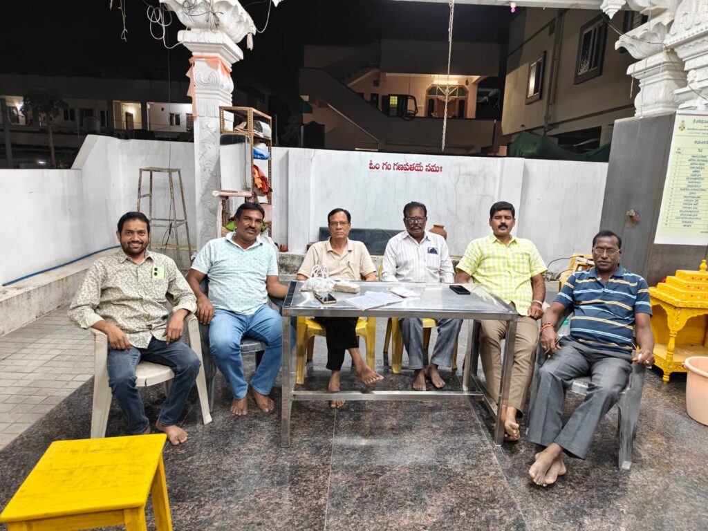 *శ్రీ వరసిద్ధి వినాయక స్వామి వారి ఐదవ వార్షికోత్సవ సన్నాహక సమావేశం*