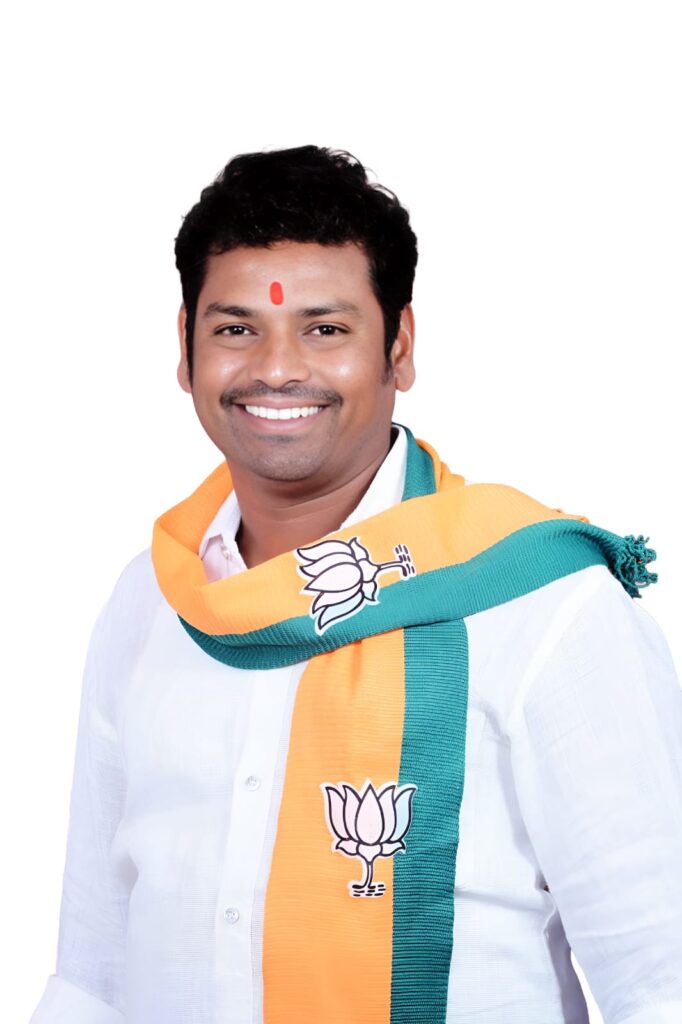 *బి.జె.పి.తెలంగాణ రాష్ట్ర అధికార ప్రతినిధిగా రంగుల శంకర్*