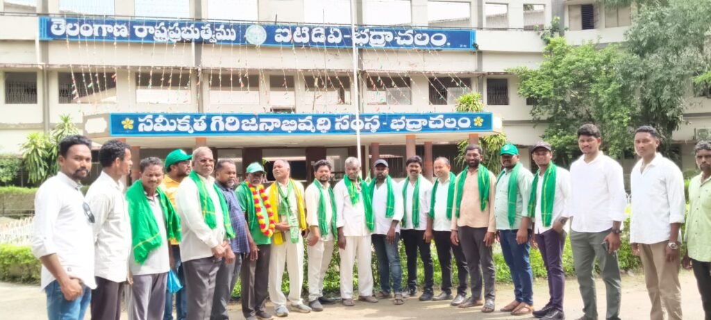 భద్రాచలం ఐటిడిఏకు చేరిన ఆదివాసి హక్కుల యాత్ర